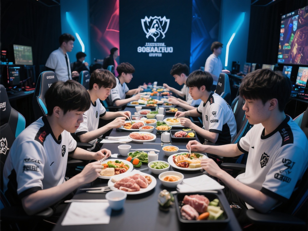 备战全球总决赛的日子里，选手们的生活几乎